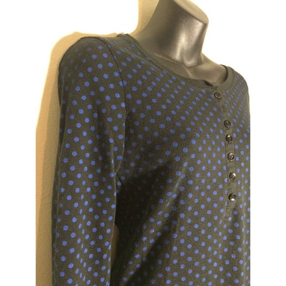 Alice Templerley for Target Polka Dot Thermal Henley S - Picture 5 of 9